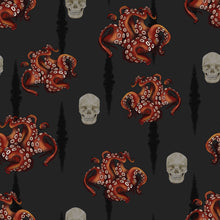 Load image into Gallery viewer, Kraken Skulls Slim Harem Leggings