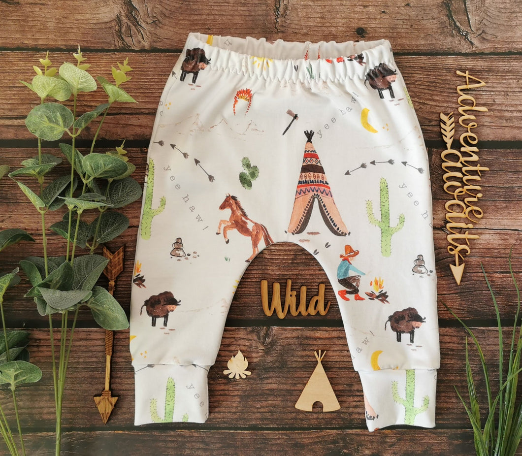 Wild Western Slim Harem Leggings